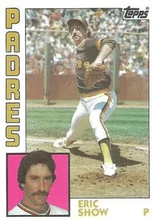 1984 Topps #532 - Eric Show - San Diego Padres