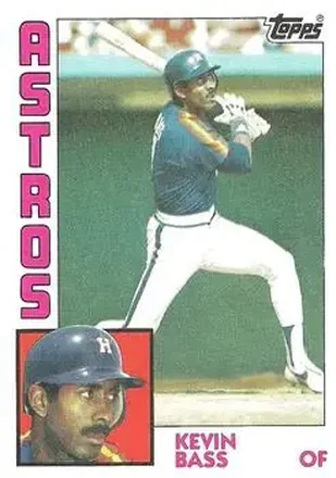 1984 Topps #538 - Kevin Bass - Houston Astros