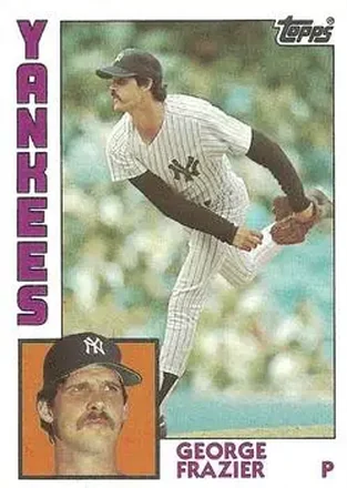 1984 Topps #539 - George Frazier - New York Yankees