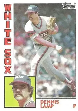 1984 Topps #541 - Dennis Lamp - Chicago White Sox