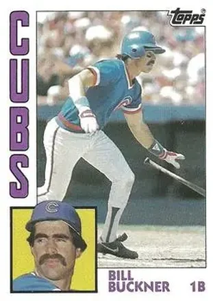1984 Topps #545 - Bill Buckner - Chicago Cubs