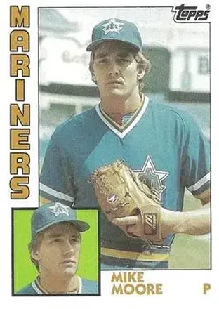 1984 Topps #547 - Mike Moore - Seattle Mariners 1984 Topps #547 - Mike Moore - Seattle Mariners