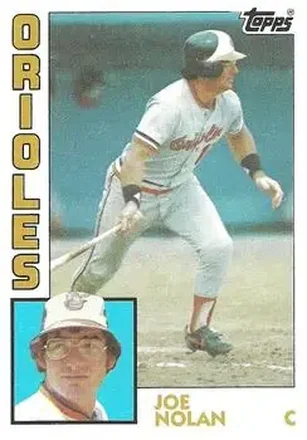 1984 Topps #553 - Joe Nolan - Baltimore Orioles 1984 Topps #553 - Joe Nolan - Baltimore Orioles