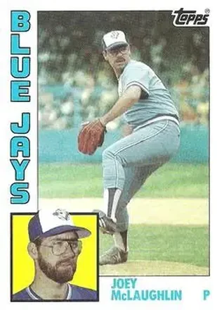 1984 Topps #556 - Joey McLaughlin - Toronto Blue Jays