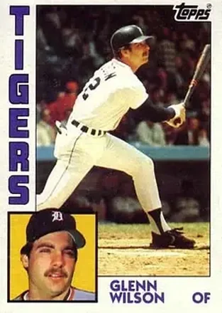 1984 Topps #563 - Glenn Wilson - Detroit Tigers