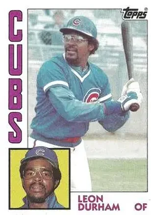 1984 Topps #565 - Leon Durham - Chicago Cubs