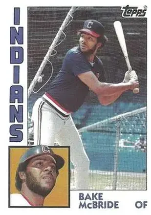 1984 Topps #569 - Bake McBride - Cleveland Indians