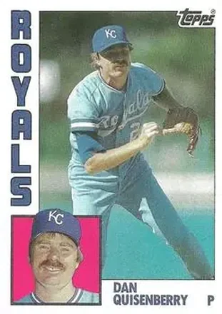1984 Topps #570 - Dan Quisenberry - Kansas City Royals 1984 Topps #570 - Dan Quisenberry - Kansas City Royals