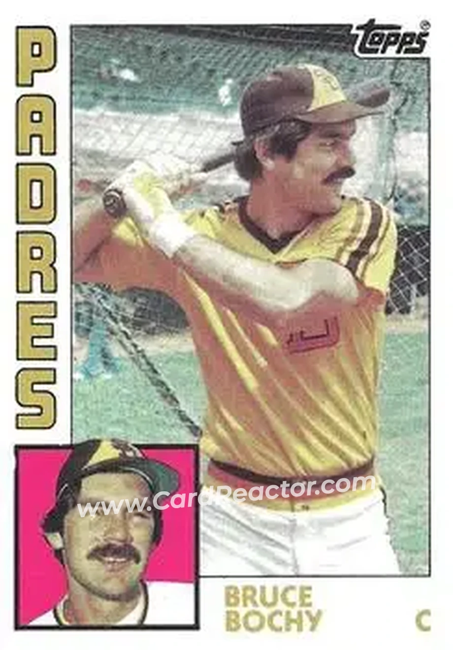 1984 Topps #571 - Bruce Bochy - San Diego Padres - Front
