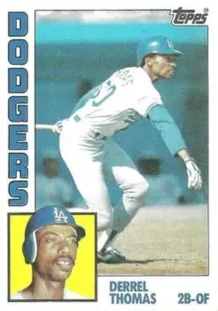 1984 Topps #583 - Derrel Thomas - Los Angeles Dodgers 1984 Topps #583 - Derrel Thomas - Los Angeles Dodgers
