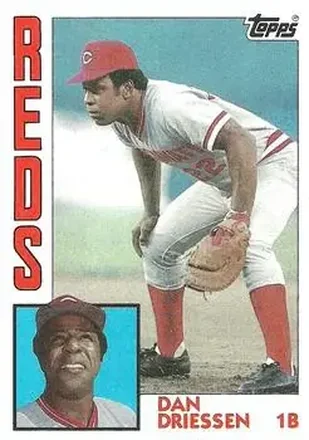 1984 Topps #585 - Dan Driessen - Cincinnati Reds