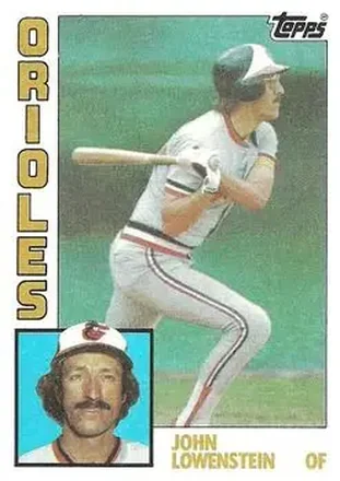 1984 Topps #604 - John Lowenstein - Baltimore Orioles 1984 Topps #604 - John Lowenstein - Baltimore Orioles