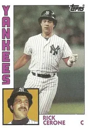 1984 Topps #617 - Rick Cerone - New York Yankees 1984 Topps #617 - Rick Cerone - New York Yankees