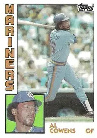 1984 Topps #622 - Al Cowens - Seattle Mariners 1984 Topps #622 - Al Cowens - Seattle Mariners