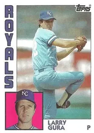 1984 Topps #625 - Larry Gura - Kansas City Royals