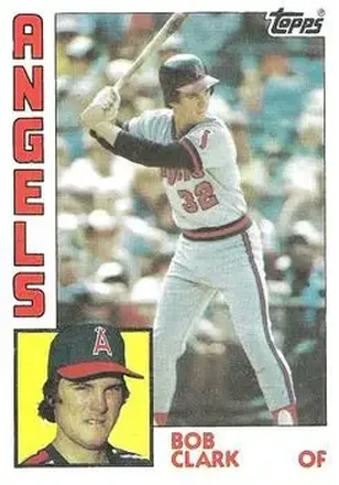 1984 Topps #626 - Bob Clark - California Angels 1984 Topps #626 - Bob Clark - California Angels