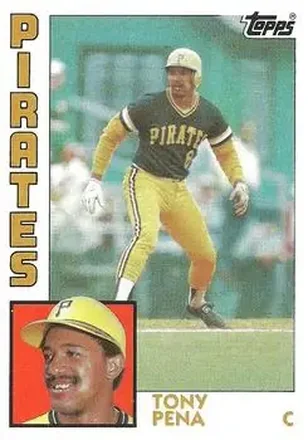 1984 Topps #645 - Tony Pena - Pittsburgh Pirates 1984 Topps #645 - Tony Pena - Pittsburgh Pirates