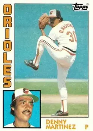 1984 Topps #631 - Denny Martinez - Baltimore Orioles