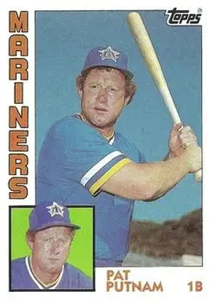 1984 Topps #636 - Pat Putnam - Seattle Mariners 1984 Topps #636 - Pat Putnam - Seattle Mariners