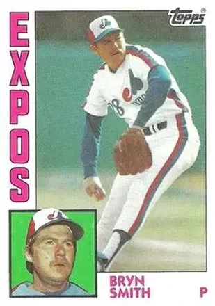 1984 Topps #656 - Bryn Smith - Montreal Expos