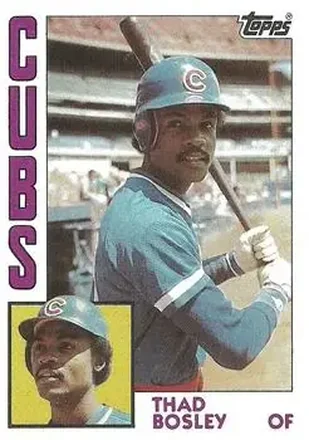 1984 Topps #657 - Thad Bosley - Chicago Cubs