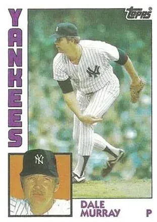 1984 Topps #697 - Dale Murray - New York Yankees