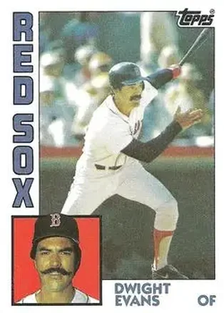 1984 Topps #720 - Dwight Evans - Boston Red Sox
