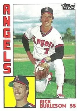 1984 Topps #735 - Rick Burleson - California Angels