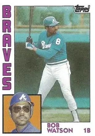 1984 Topps #739 - Bob Watson - Atlanta Braves