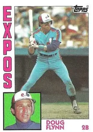 1984 Topps #749 - Doug Flynn - Montreal Expos 1984 Topps #749 - Doug Flynn - Montreal Expos