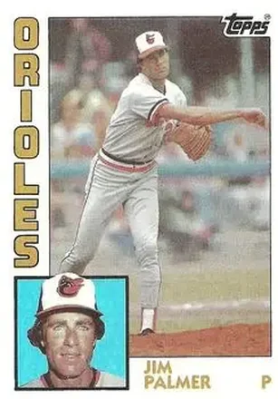1984 Topps #750 - Jim Palmer - Baltimore Orioles