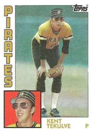 1984 Topps #754 - Kent Tekulve - Pittsburgh Pirates