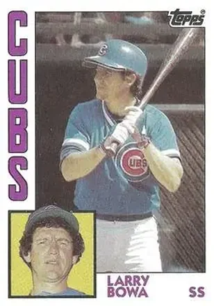 1984 Topps #757 - Larry Bowa - Chicago Cubs