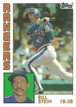 1984 Topps #758 - Bill Stein - Texas Rangers