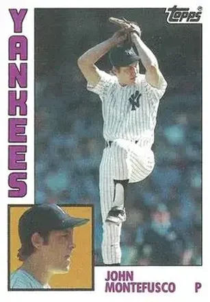 1984 Topps #761 - John Montefusco - New York Yankees