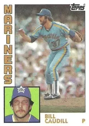 1984 Topps #769 - Bill Caudill - Seattle Mariners