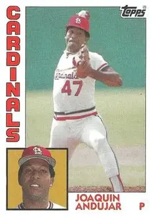 1984 Topps #785 - Joaquin Andujar - St. Louis Cardinals 1984 Topps #785 - Joaquin Andujar - St. Louis Cardinals