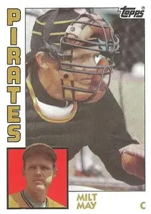 1984 Topps #788 - Milt May - Pittsburgh Pirates