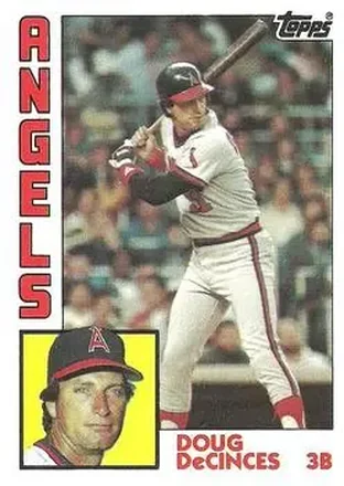1984 Topps #790 - Doug DeCinces - California Angels