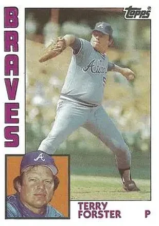 1984 Topps #791 - Terry Forster - Atlanta Braves