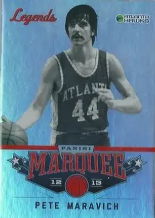 2012-13 Panini Marquee #101 - Pete Maravich - Atlanta Hawks