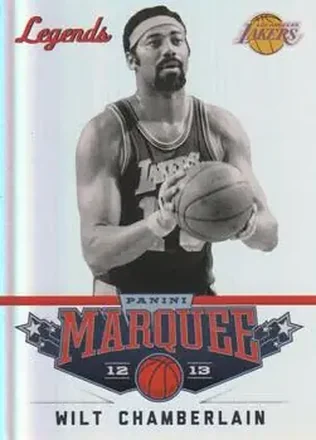 2012-13 Panini Marquee #102 - Wilt Chamberlain - Los Angeles Lakers
