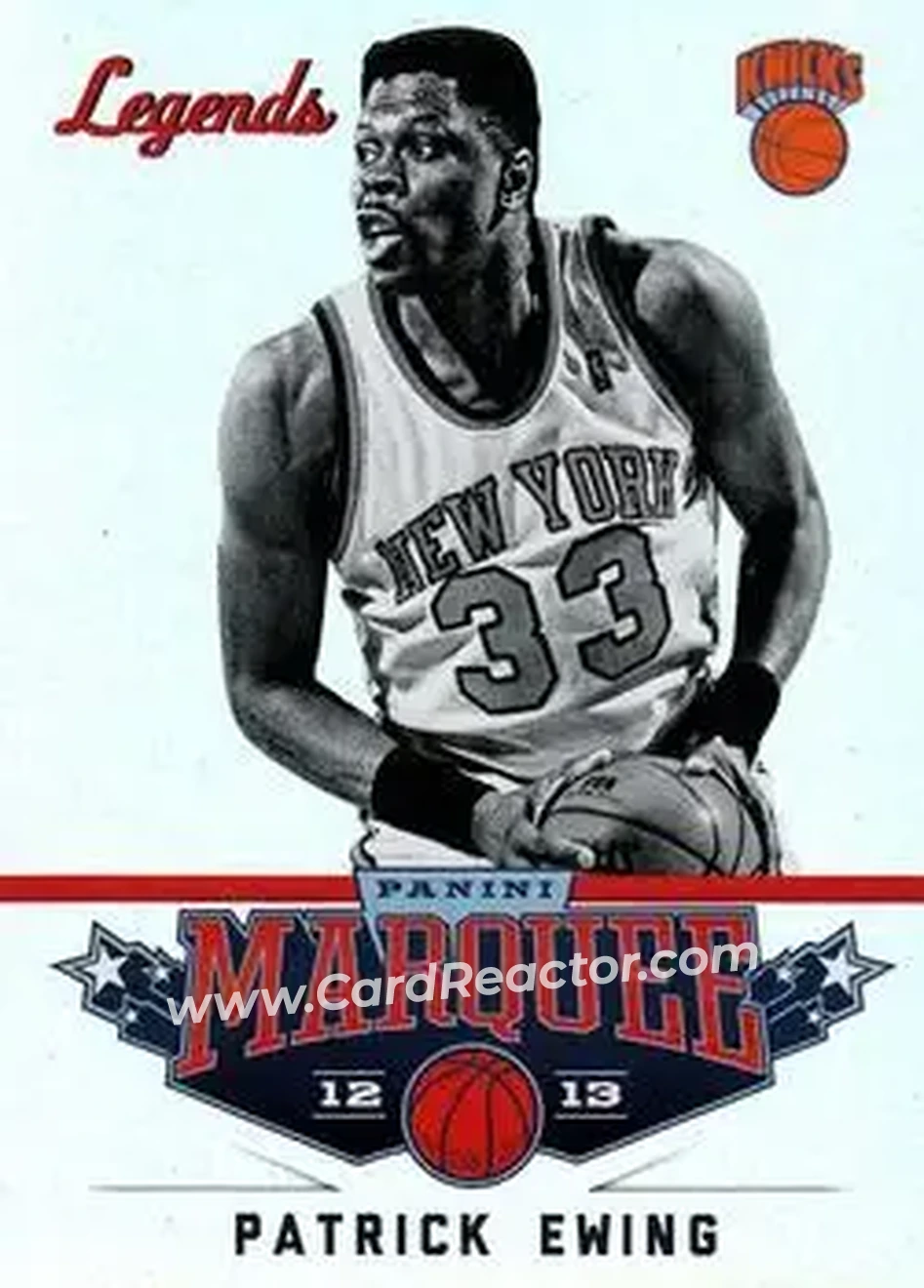 2012-13 Panini Marquee #104 - Patrick Ewing - New York Knicks - Front