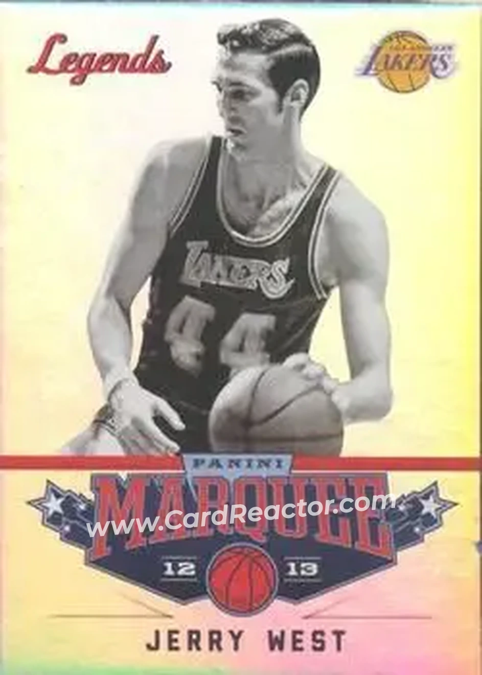 2012-13 Panini Marquee #105 - Jerry West - Los Angeles Lakers - Front