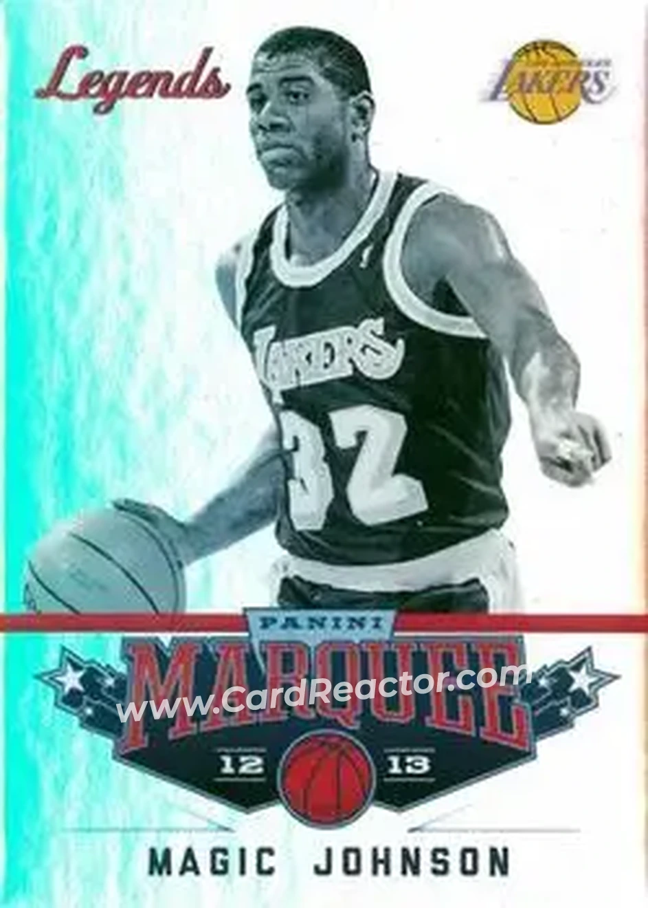 2012-13 Panini Marquee #107 - Magic Johnson - Los Angeles Lakers - Front 2012-13 Panini Marquee #107 - Magic Johnson - Los Angeles Lakers - Front