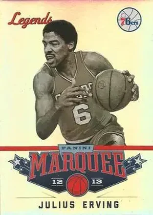 2012-13 Panini Marquee #110 - Julius Erving - Philadelphia 76ers