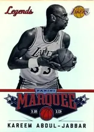 2012-13 Panini Marquee #114 - Kareem Abdul-Jabbar - Los Angeles Lakers