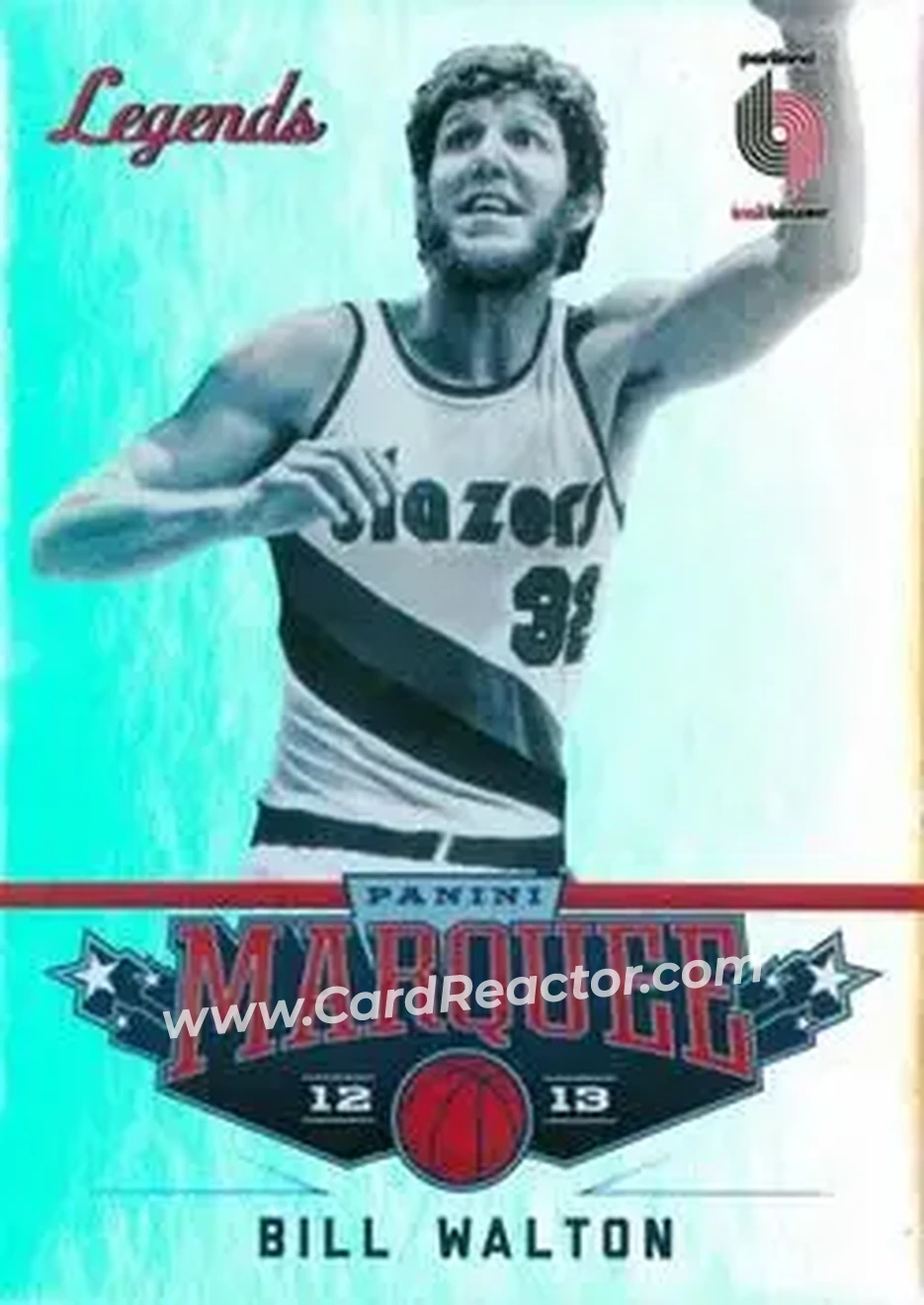 2012-13 Panini Marquee #115 - Bill Walton - Portland Trail Blazers - Front 2012-13 Panini Marquee #115 - Bill Walton - Portland Trail Blazers - Front