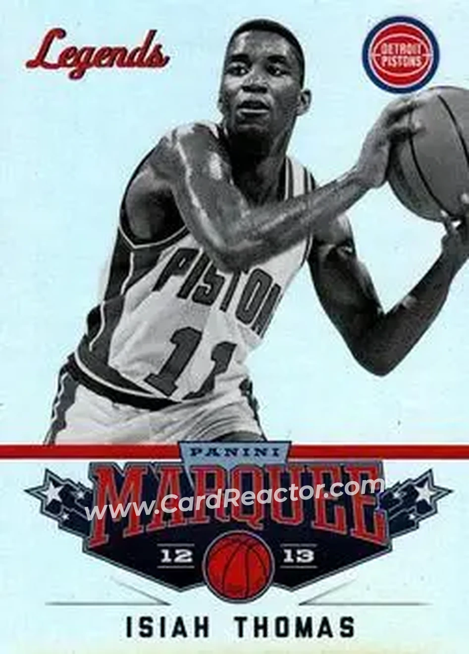 2012-13 Panini Marquee #116 - Isiah Thomas - Detroit Pistons - Front 2012-13 Panini Marquee #116 - Isiah Thomas - Detroit Pistons - Front