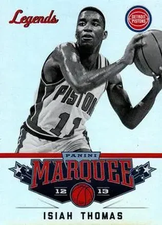 2012-13 Panini Marquee #116 - Isiah Thomas - Detroit Pistons